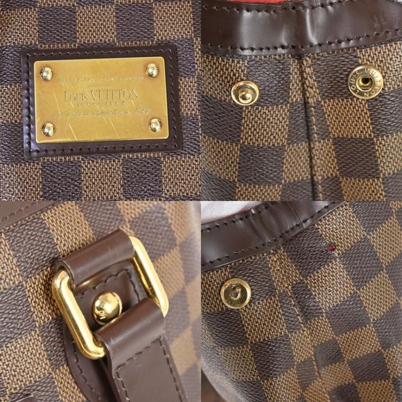 LOUIS VUITTON Hampstead PM Shoulder Bag Damier Ebene Leather BN N51205 - Picture 11 of 16